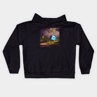 Magic Ball in Mystery Garden Kids Hoodie